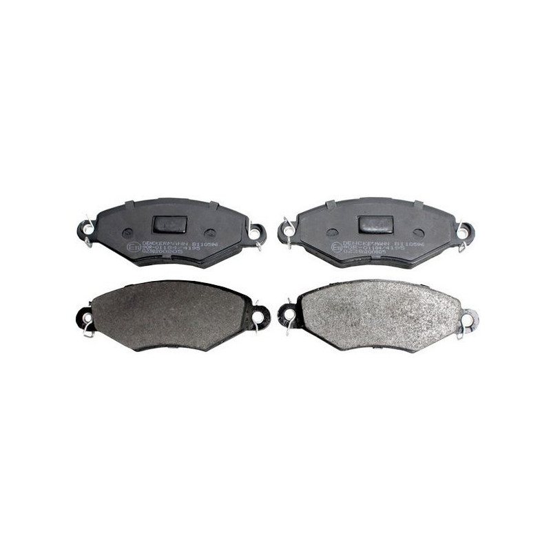 DENCKERMANN B110596 Brake Pads Set Front for