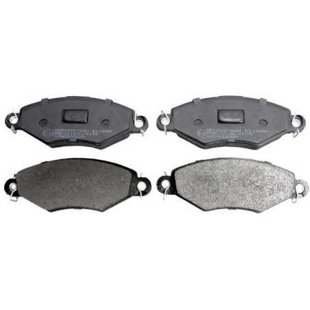 DENCKERMANN B110596 Brzdové platničky Predné pre