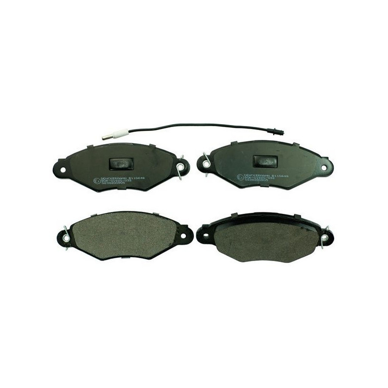 DENCKERMANN B110648 Brake Pads Set Front for