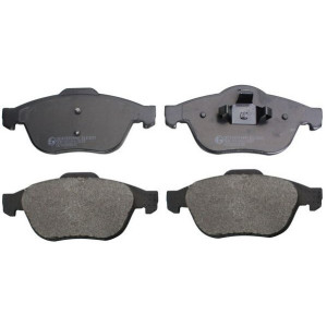 DENCKERMANN B110651 Pastiglie freno Anteriore per