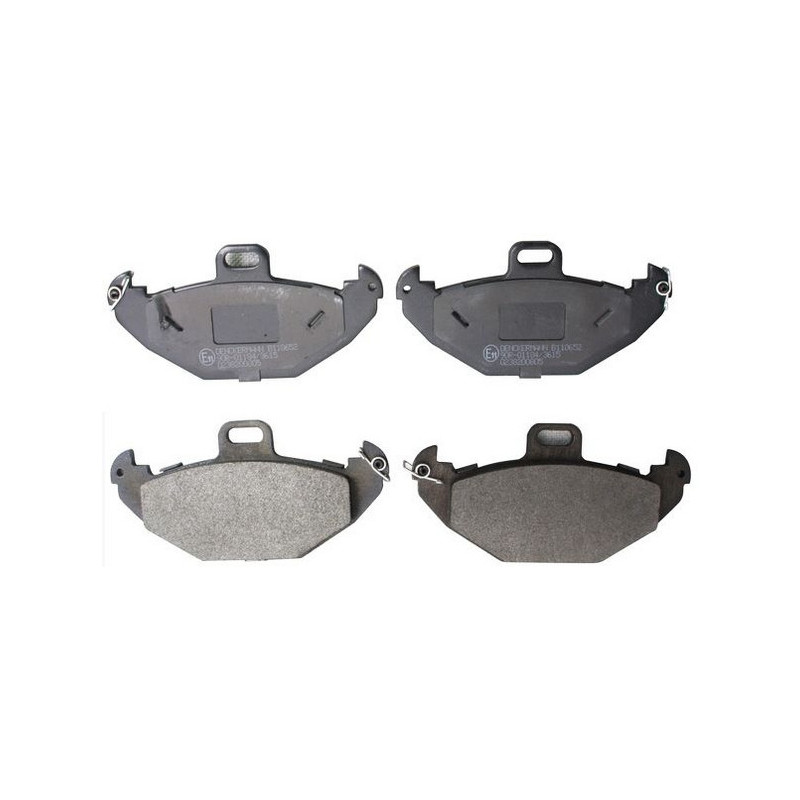 DENCKERMANN B110652 Bremsbeläge Hinten für