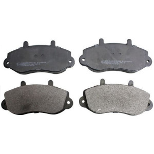 DENCKERMANN B110654 Pastiglie freno Anteriore per