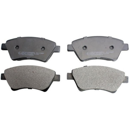DENCKERMANN B110657 Plaquettes de frein Avant pour