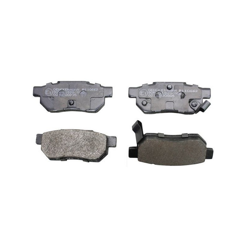 DENCKERMANN B110662 Bremsbeläge Hinten für