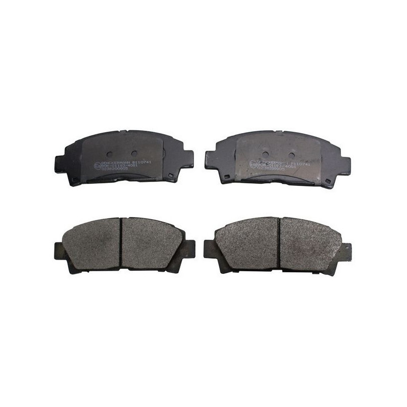 DENCKERMANN B110741 Brake Pads Set Front for  Rear for