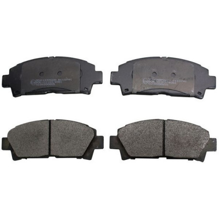 DENCKERMANN B110741 Brake Pads Set Front for  Rear for