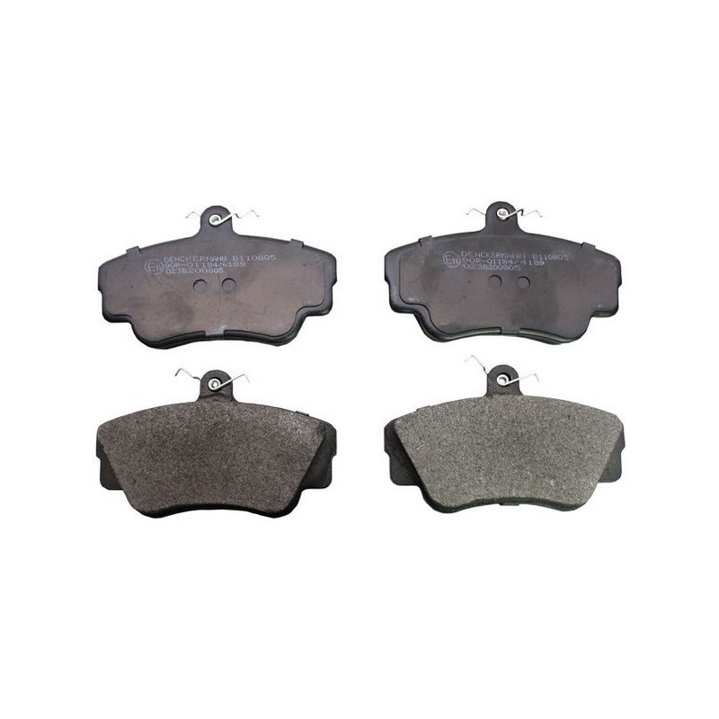 DENCKERMANN B110805 Bremsbeläge Vorne für