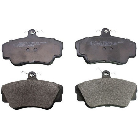 DENCKERMANN B110805 Brake Pads Set Front for