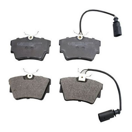 DENCKERMANN B110846 Brzdové destičky Zadní pro