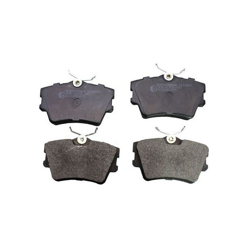 DENCKERMANN B110847 Brake Pads Set Rear for