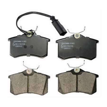 DENCKERMANN B110852 Brake Pads Set Rear for