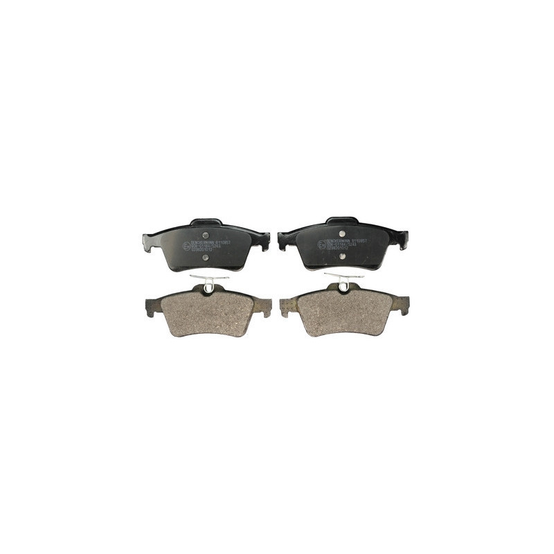 DENCKERMANN B110857 Brake Pads Set Rear for