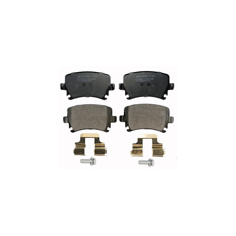 DENCKERMANN B110859 Bremsbeläge Hinten für