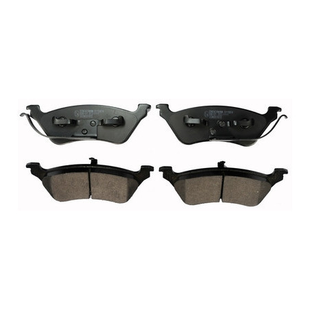 DENCKERMANN B110874 Brake Pads Set Rear for