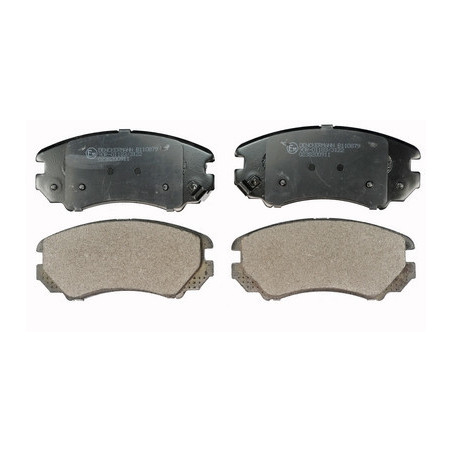 DENCKERMANN B110879 Klocki hamulcowe Przód dla