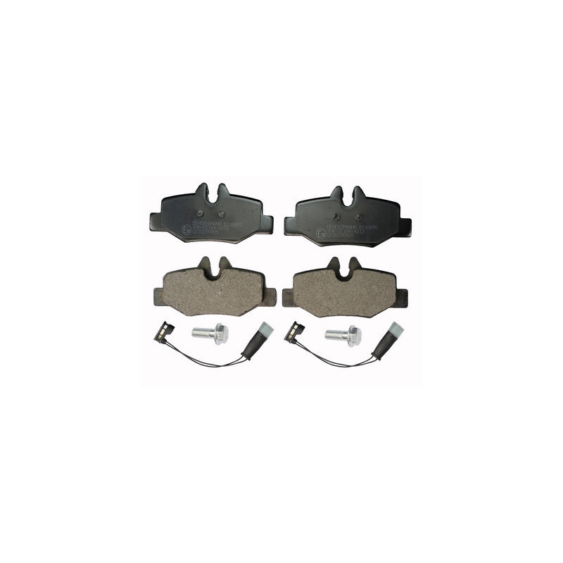 DENCKERMANN B110893 Brake Pads Set Rear for