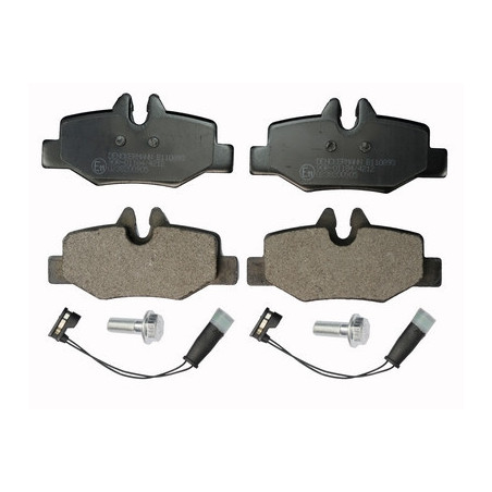 DENCKERMANN B110893 Bremsbeläge Hinten für