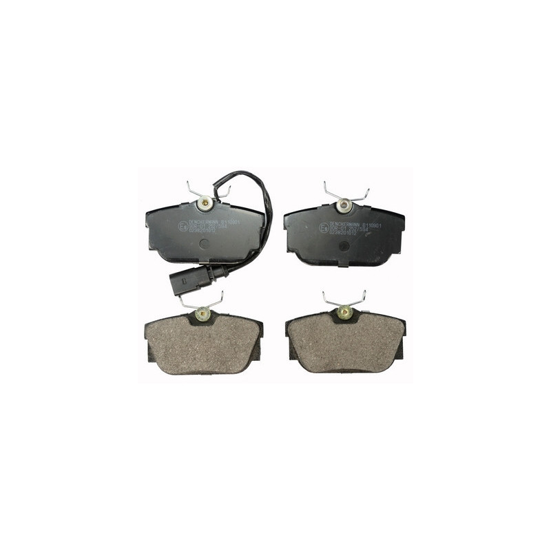 DENCKERMANN B110901 Bremsbeläge Hinten für