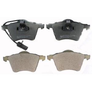 DENCKERMANN B110903 Brzdové destičky Přední pro