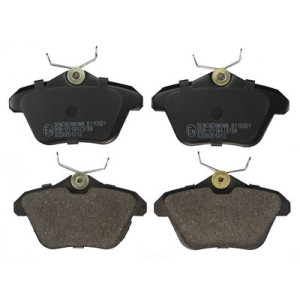 DENCKERMANN B110921 Pastillas de freno Trasero para