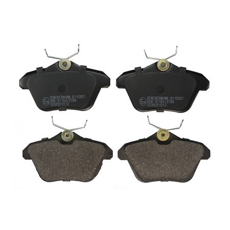 DENCKERMANN B110921 Brake Pads Set Rear for