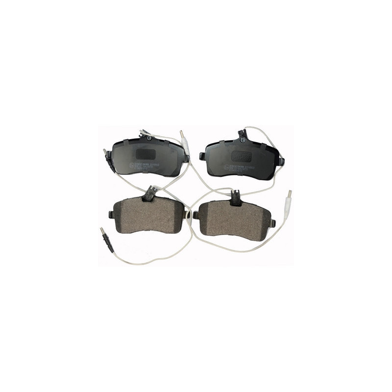 DENCKERMANN B110922 Brzdové destičky Přední pro