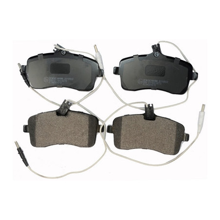 DENCKERMANN B110922 Brzdové destičky Přední pro