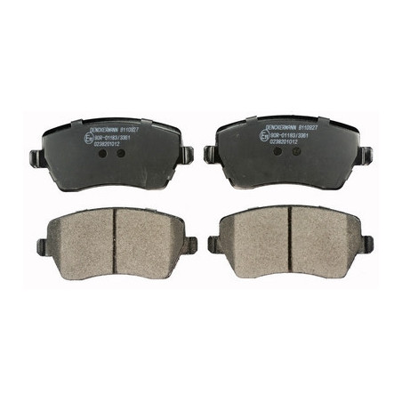 DENCKERMANN B110927 Brake Pads Set Front for
