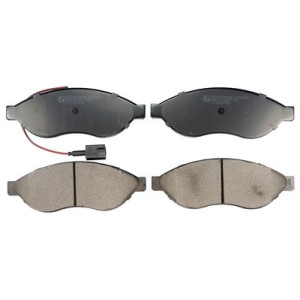 DENCKERMANN B110937 Pastiglie freno Anteriore per