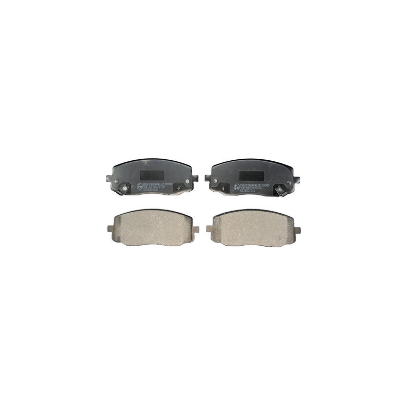 DENCKERMANN B110945 Brake Pads Set Front for