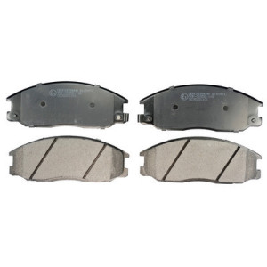 DENCKERMANN B110971 Pastillas de freno Delantero para