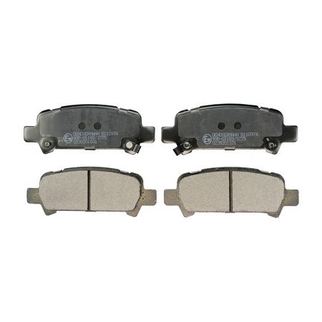 DENCKERMANN B110974 Brake Pads Set Front for  Rear for