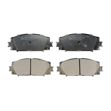 DENCKERMANN B110980 Brake Pads Set Front for