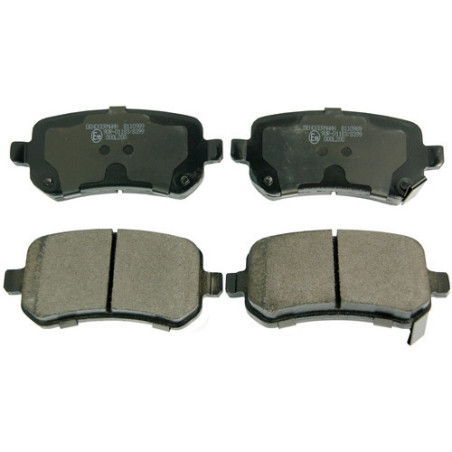 DENCKERMANN B110989 Brake Pads Set Rear for