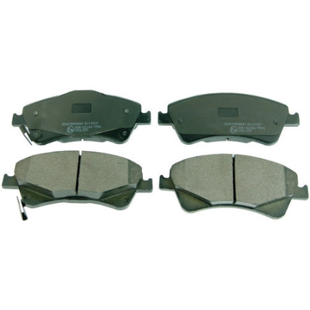 DENCKERMANN B111019 Brake Pads Set Front for