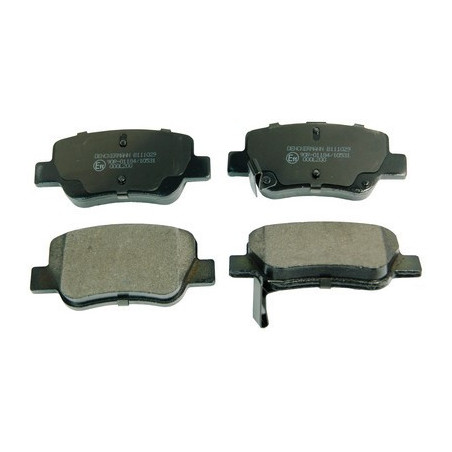 DENCKERMANN B111029 Brake Pads Set Rear for