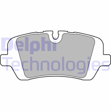 DELPHI LP2508 Plaquettes de frein Arrière pour