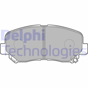 DELPHI LP2481 Pastiglie freno Anteriore per