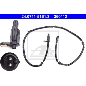 ATE 24.0711-5161.3 Snímač ABS zadný pre Renault Master