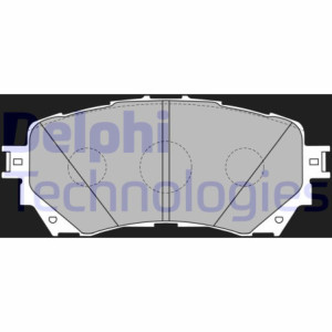 DELPHI LP2487 Brake Pads Set Front for