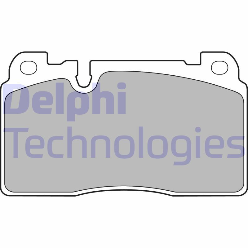 DELPHI LP2491 Pastillas de freno Delantero para