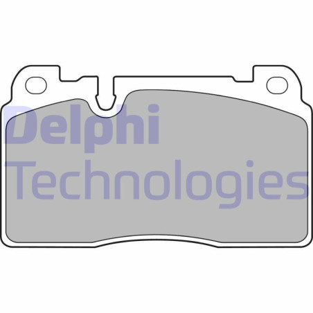 DELPHI LP2491 Brzdové platničky Predné pre