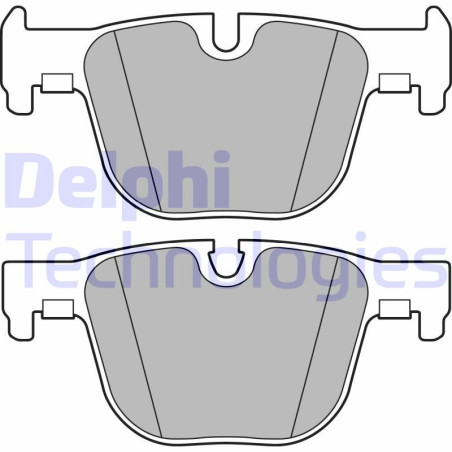 DELPHI LP2494 Klocki hamulcowe Tył dla