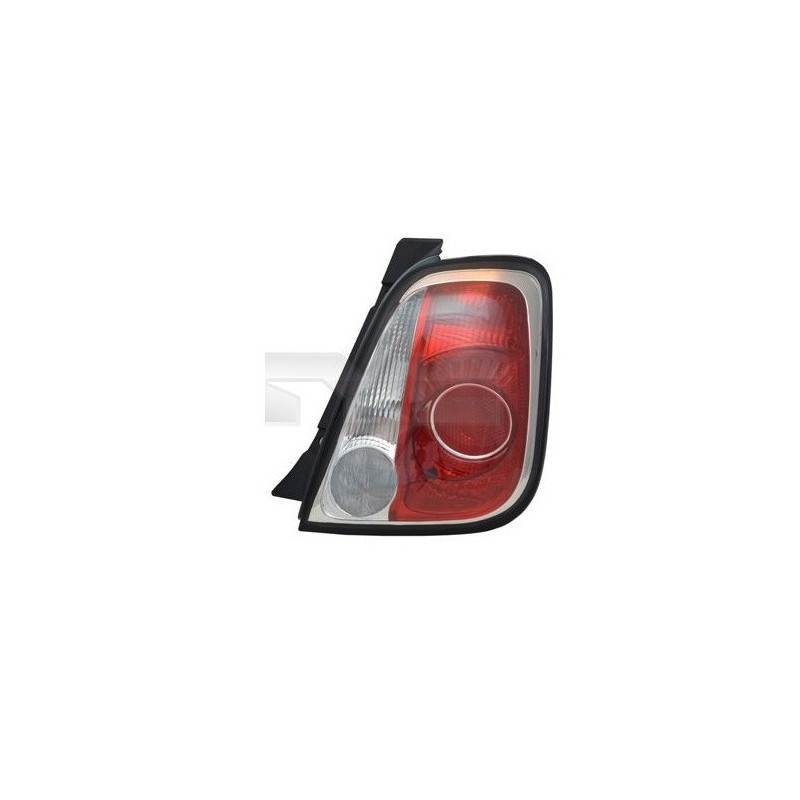 Zadní světlo pravé pro Abarth FIAT 500 Hatchback (2007-2015) - TYC 11-11283-21-2