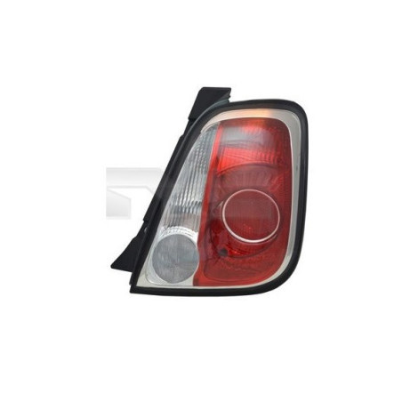 Lampa Tylna Prawa dla Abarth FIAT 500 Hatchback (2007-2015) - TYC 11-11283-21-2