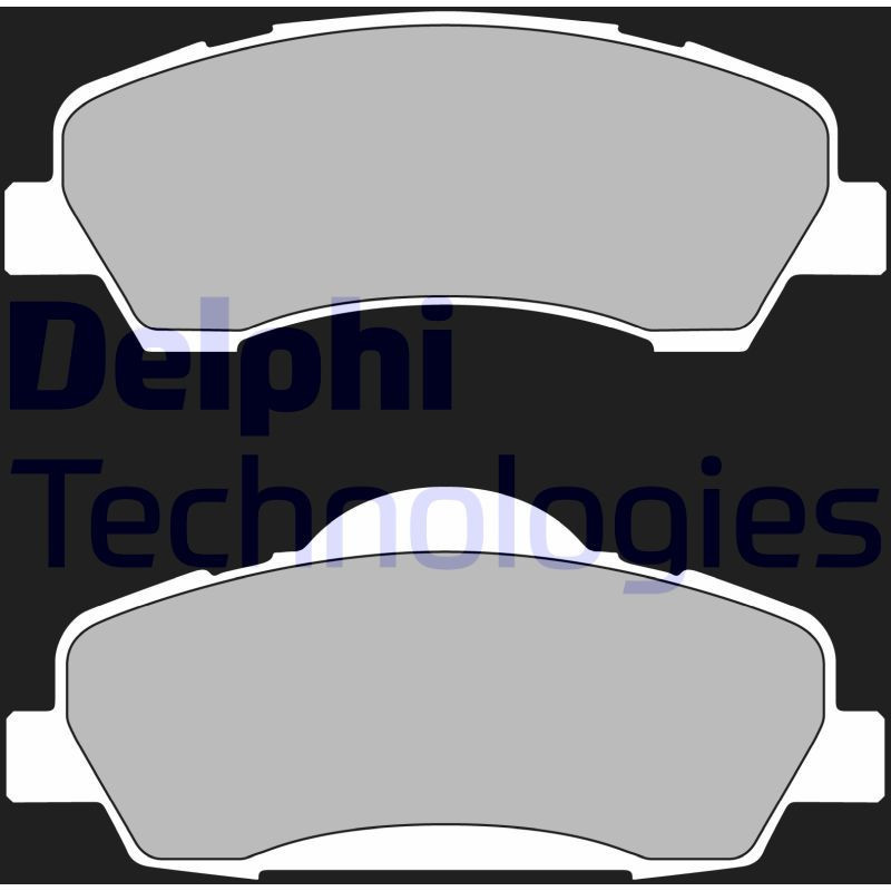 DELPHI LP2485 Pastiglie freno Anteriore per