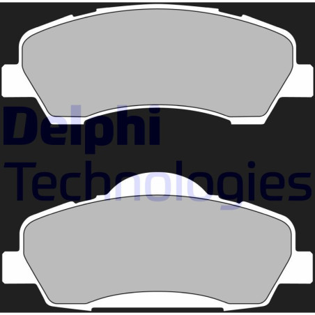 DELPHI LP2485 Klocki hamulcowe Przód dla