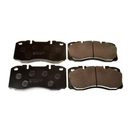 DENCKERMANN B111055 Brzdové platničky Predné pre