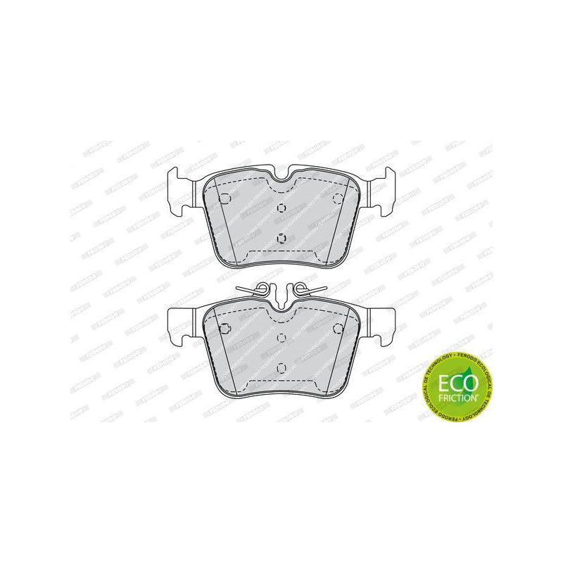 Brake Pads Set Rear for Mercedes C-Class W205 S205 C205 A205 FERODO FDB4487
