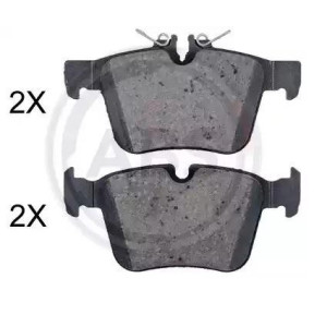 Pastillas de freno Trasero para Mercedes Clase C W205 S205 C205 A205 A.B.S. 35073